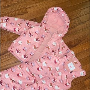 Brand new without tags, girls 12-18 month snowsuit